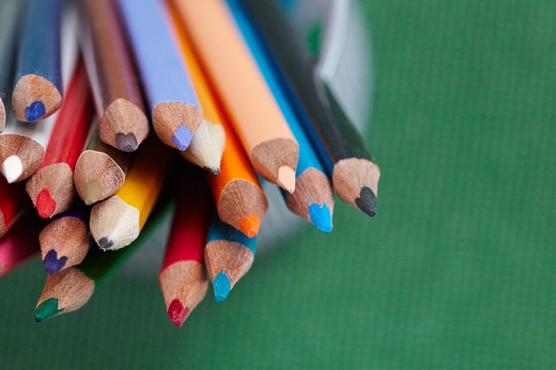 Pic of colored pencils
